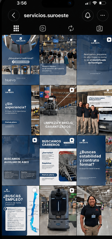 Trabajo para Grupo Sur Oeste